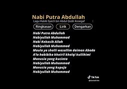 Sebutkan Putra Nabi Muhammad